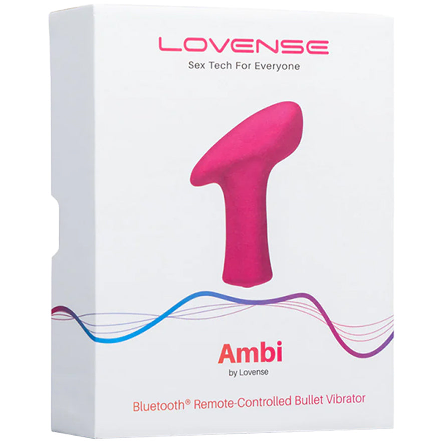 Lovense Ambi 遙控小巧手柄式子彈震動器