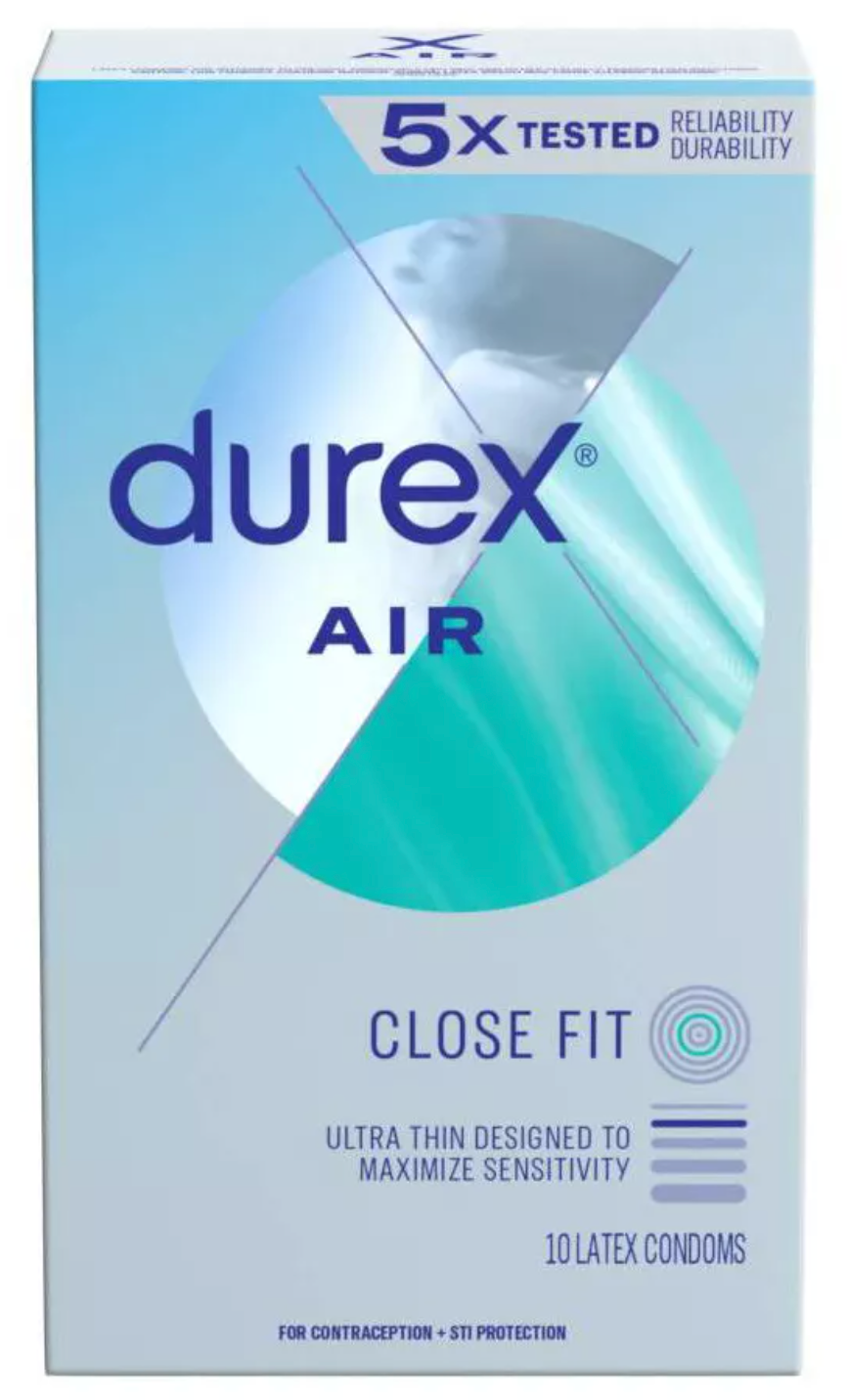 Durex Air貼身超薄安全套 - 10片