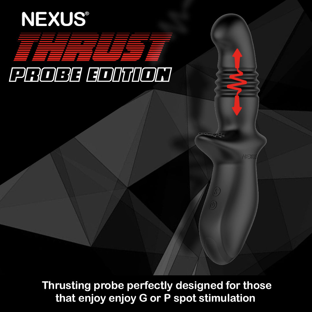 Nexus Thrust 防水伸縮旋動前列腺按摩器