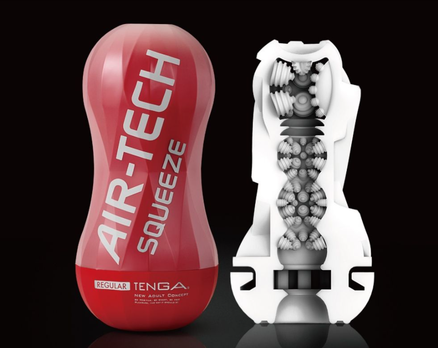 Tenga Air-Tech Squeeze 真空吸吮飛機杯 - 標準型/刺激型