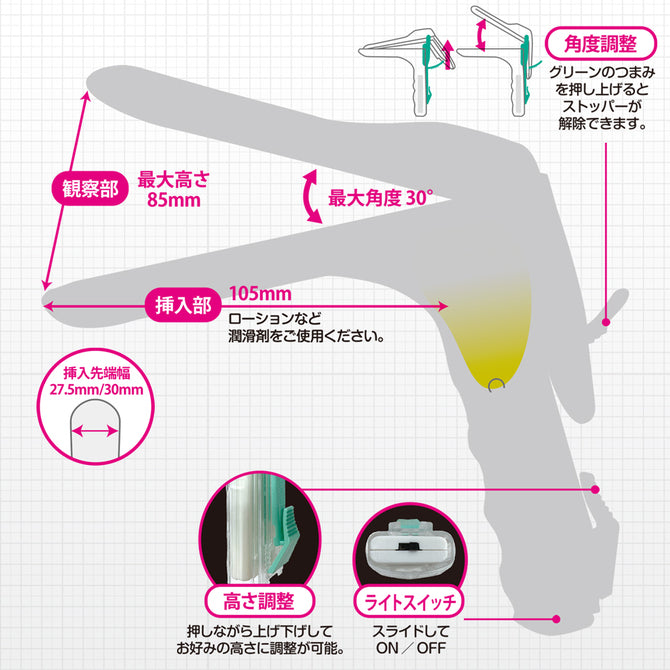 會發光的鳥嘴開合器