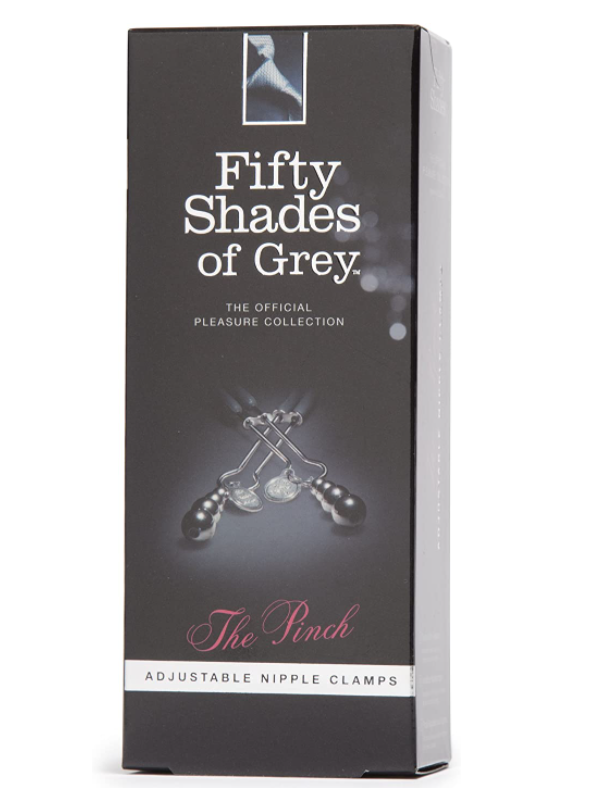 Fifty Shades of grey可調節矽膠乳頭夾