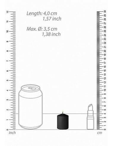Ouch 情趣低溫蠟燭 - 黑色 / 紅色 / 混合