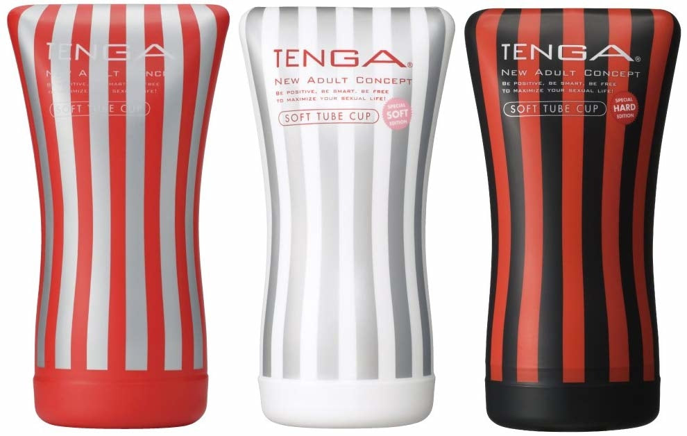 Tenga Soft Tube捉緊觸感飛機杯 - 4色可選