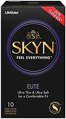 SKYN Elite纖薄非乳膠安全套 - 10片