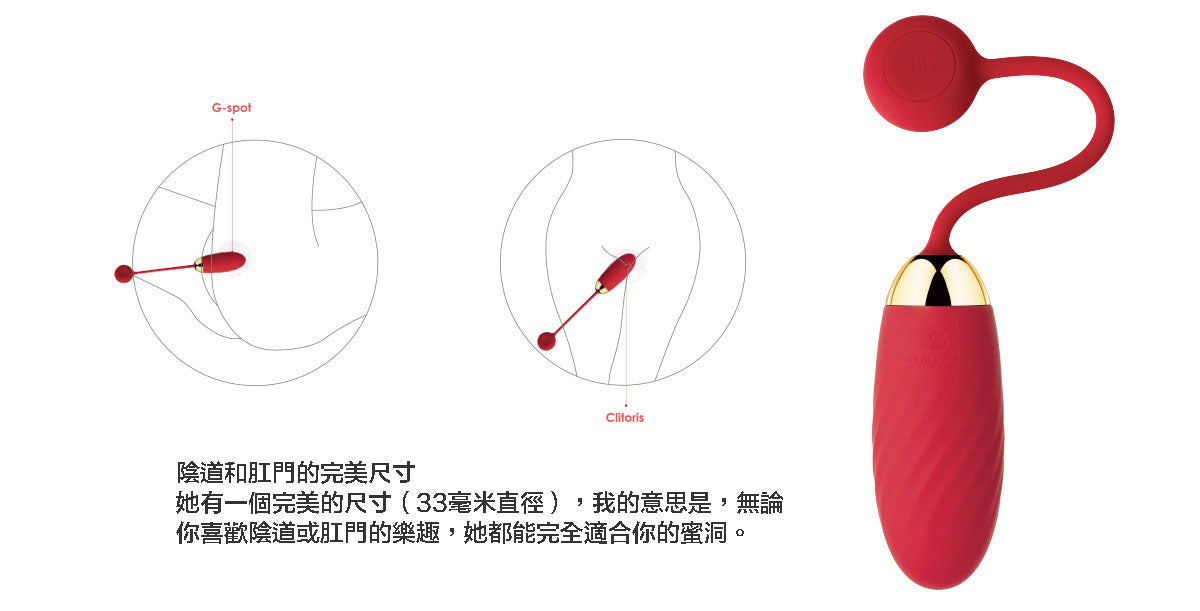 Svakom Ella 手機遙距無線震蛋