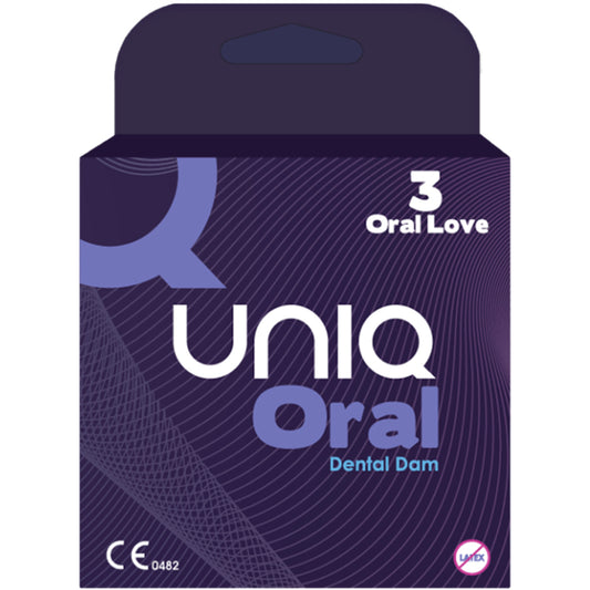 UNIQ 透薄感面罩式口交安全套 -  3片