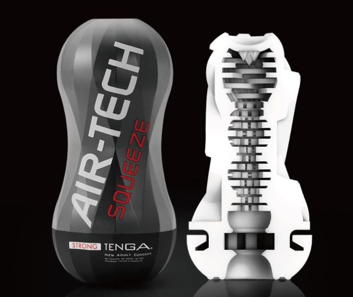 Tenga Air-Tech Squeeze 真空吸吮飛機杯 - 標準型/刺激型