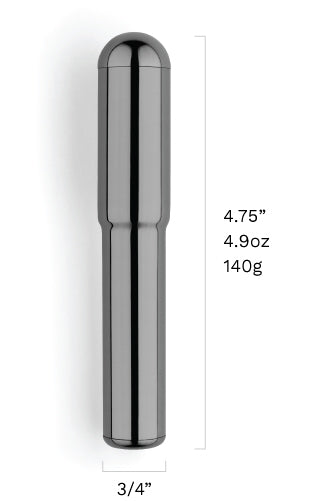 Le Wand Grand強勁陰蒂震動器 - 玫瑰金/電鍍黑色