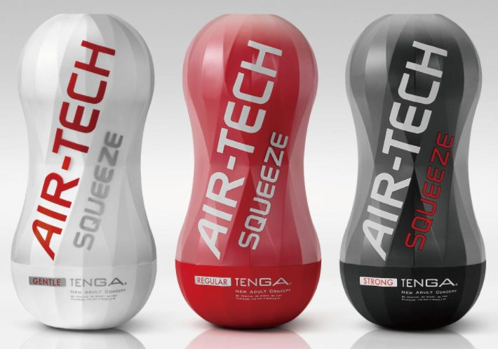 Tenga Air-Tech Squeeze 真空吸吮飛機杯 - 標準型/刺激型