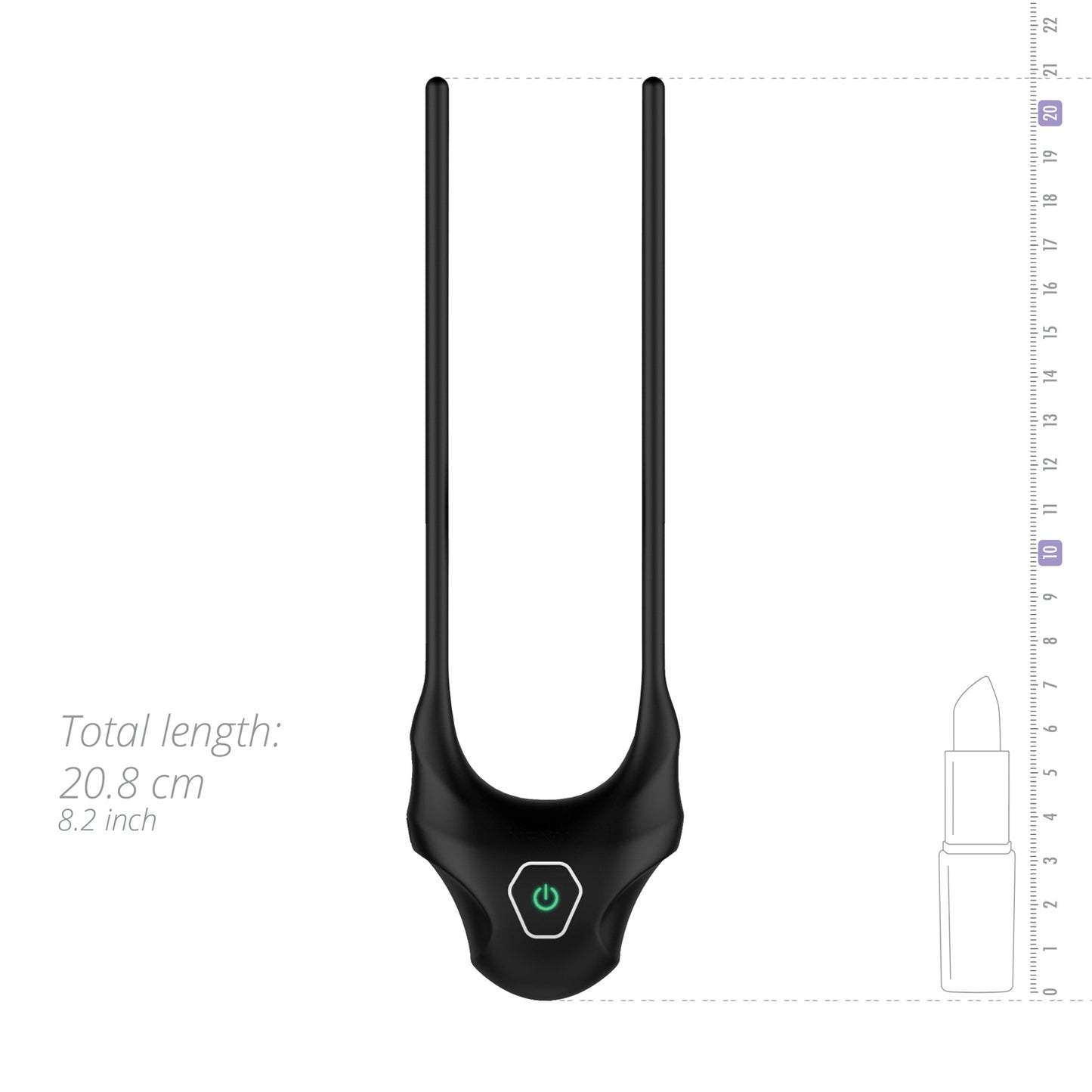 Nexus Forge 自訂鬆緊度震動鎖精持久環