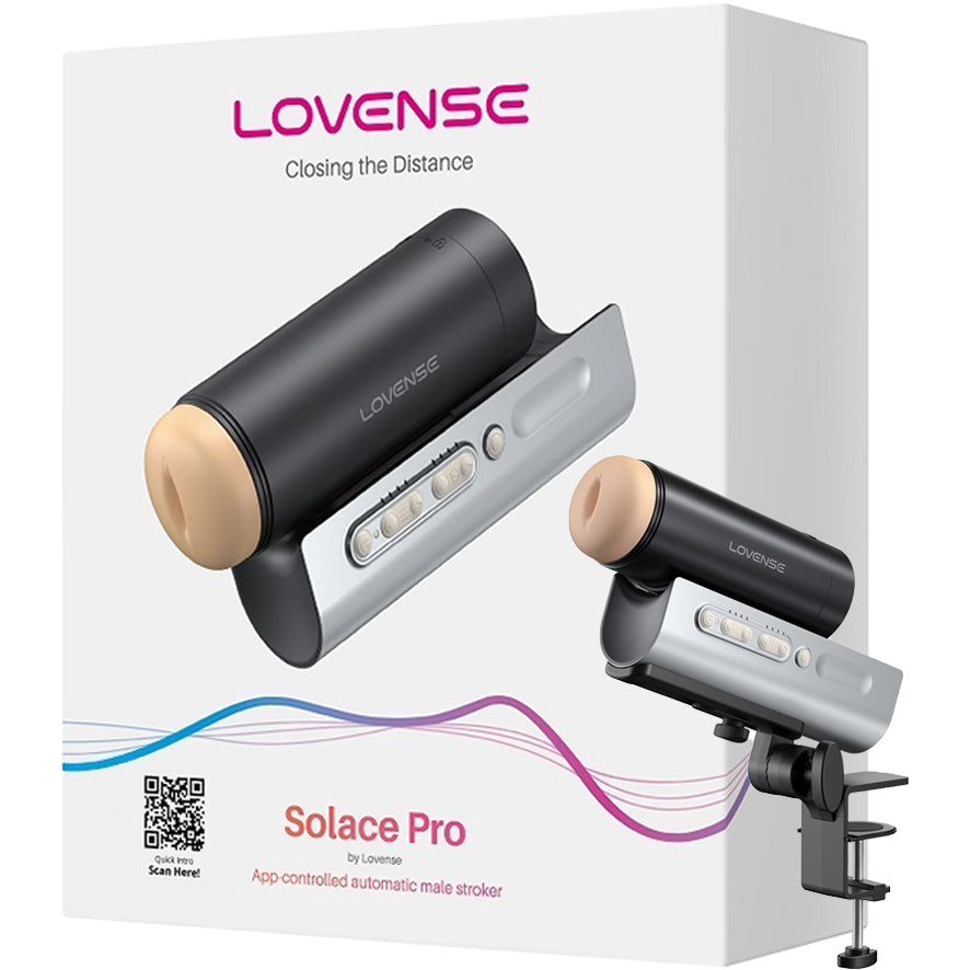 🇺🇸 Lovense Solace Pro App 智能遙控電動飛機杯