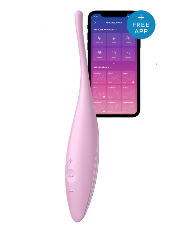 Satisfyer 陰蒂刺激防水旋轉震動棒 - 紫色