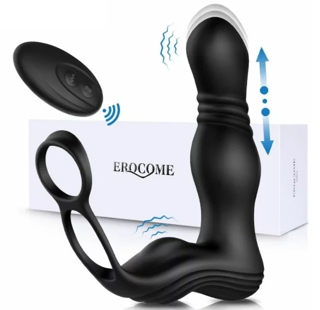 Erocome 肛塞前列腺遙控震動器