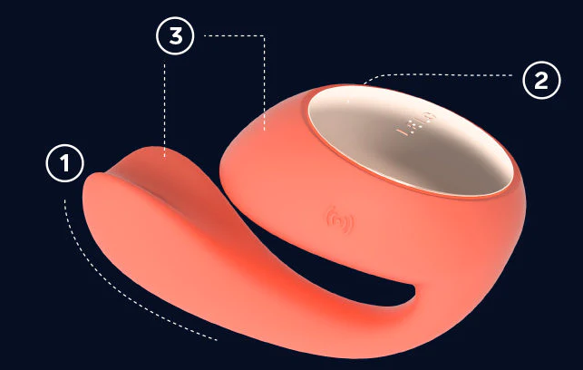 Lelo Ida Wave 陰蒂G點雙重震動器