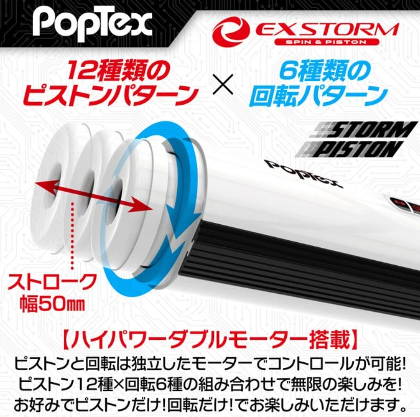 Poptex 旋轉吸啜電動飛機杯