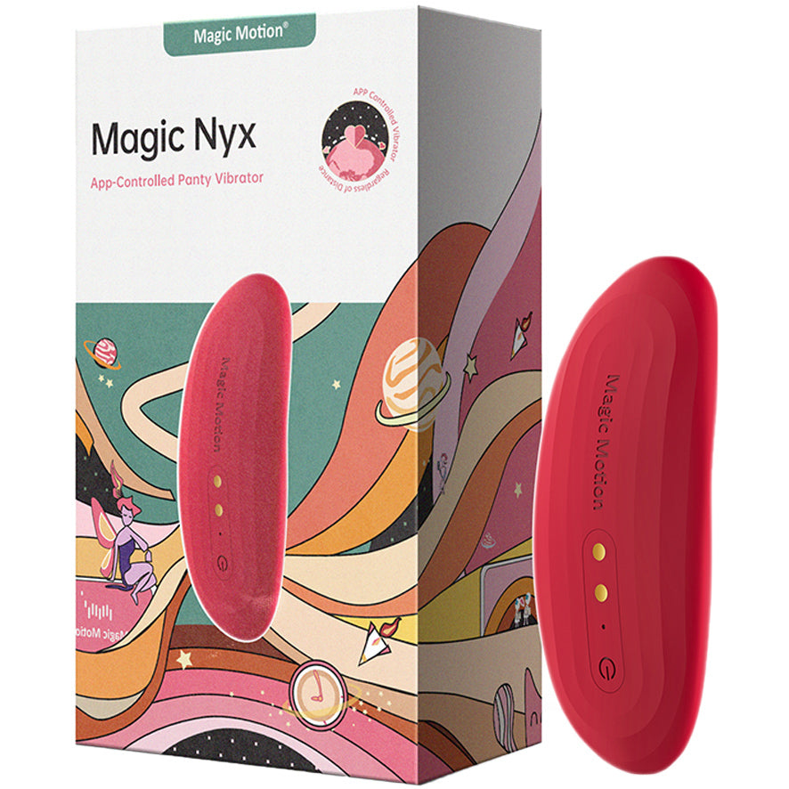 Magic Motion Nyx 遙控防水10頻內褲震蛋 - 紅色 / 綠色